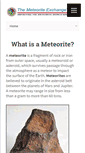 Mobile Screenshot of meteorite.com