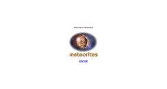 Desktop Screenshot of meteorite.fr